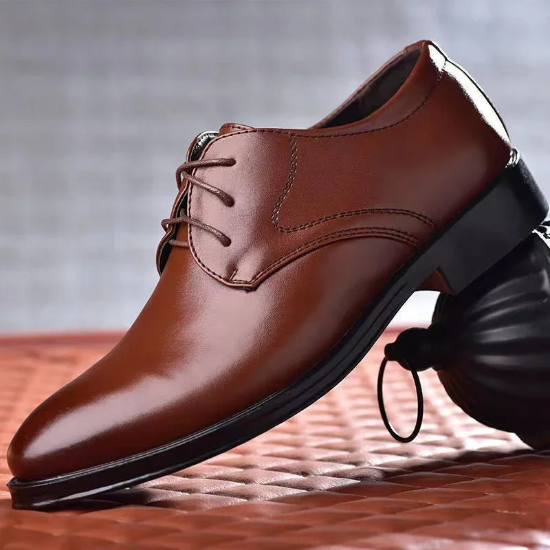 Oliver® Grote smoking stijl formele lakschoenen