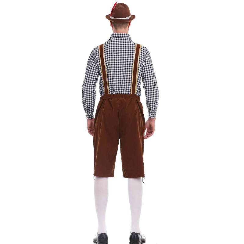 WoudGer - Lederhosen voor Heren - Perfecte Beierse Outfit voor Oktoberfest