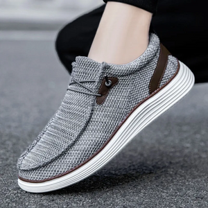 Montier - Heren Schoenen - Comfortabele Gebreide Sneakers met Elastische Zool