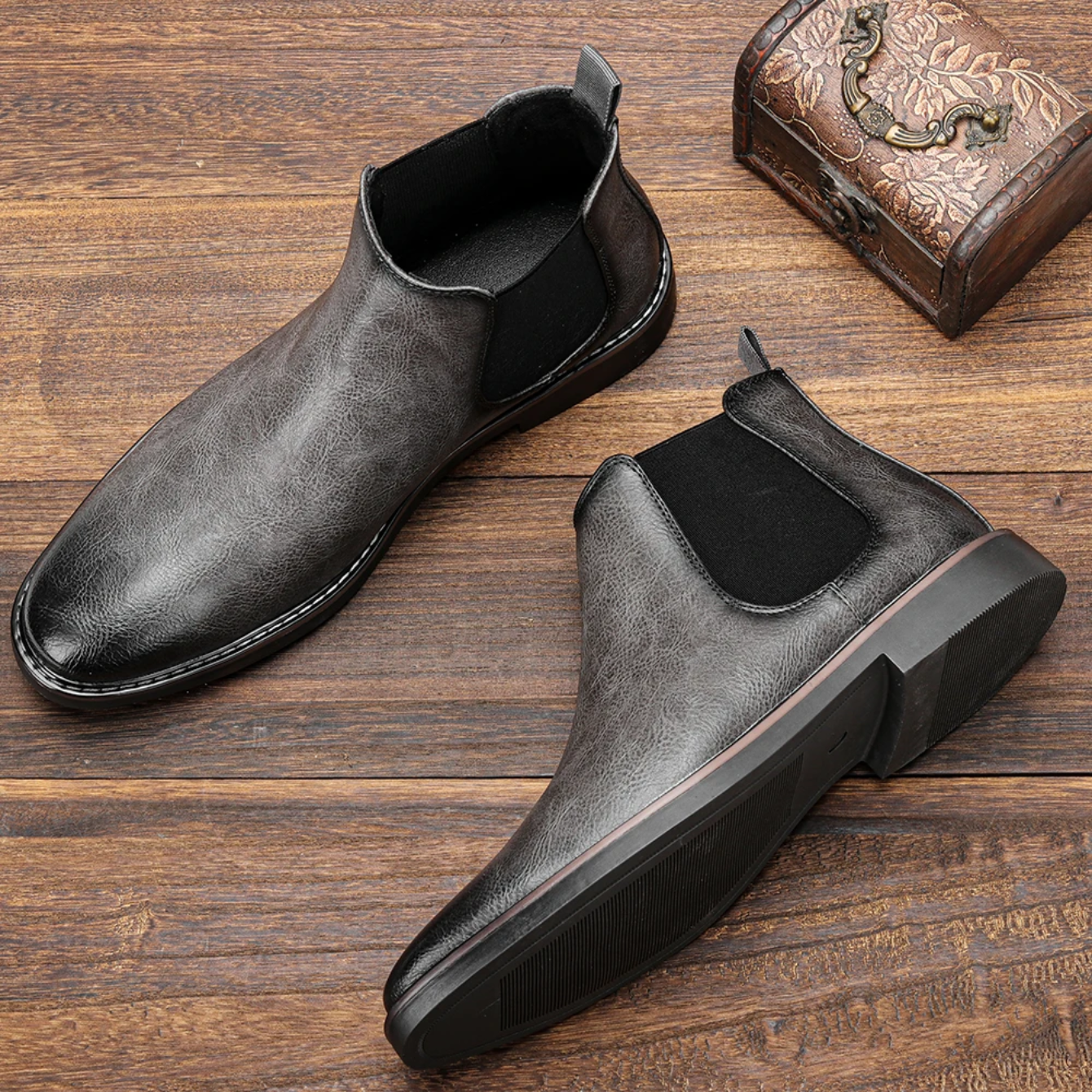 Standor - Stijlvolle Chelsea Boots Heren met Comfortabele Binnenzool