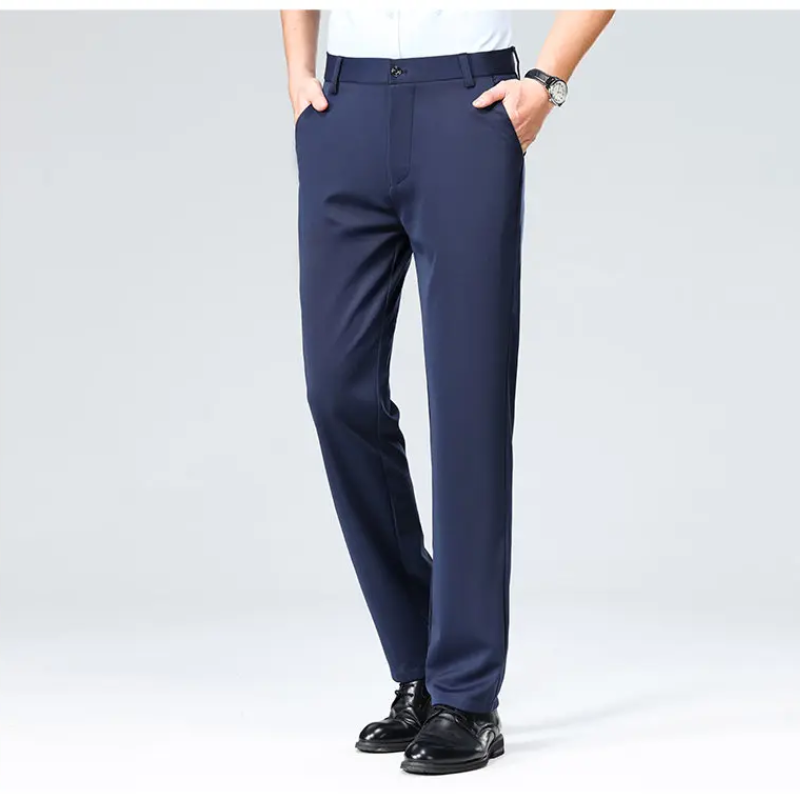 Menholt - Heren Pantalon - Slim Fit, Strijkvrij, Comfortabele Stof