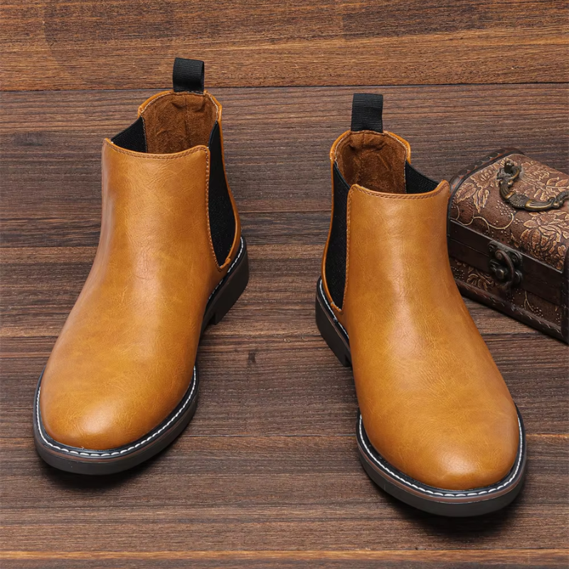 Vastigo - Herenschoenen Boots - Leren Chelsea Boots, Instapmodel voor Casual