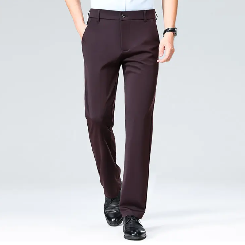 Harldon - Heren Pantalon - Klassieke Slim Fit Broek Voor Kantoor en Formele Gelegenheden