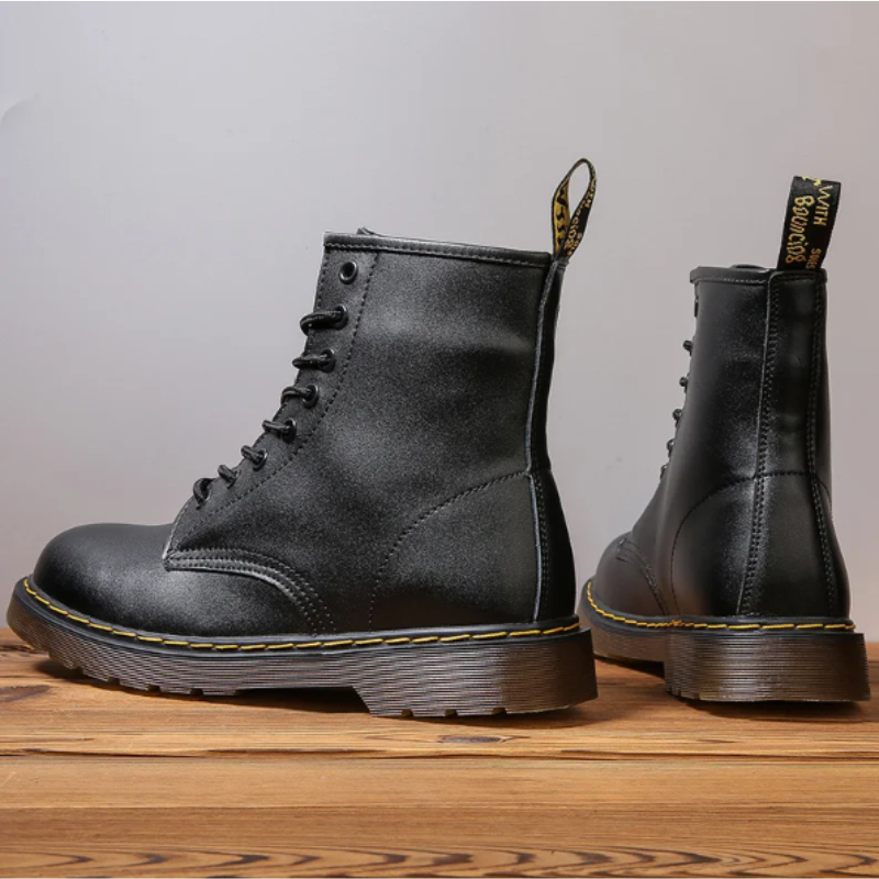 BoldMan - Heren Boots met Duurzame Zool en Klassieke Vetersluiting