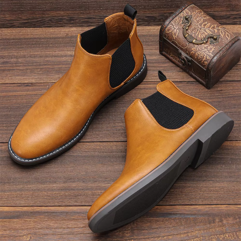 Vastigo - Herenschoenen Boots - Leren Chelsea Boots, Instapmodel voor Casual