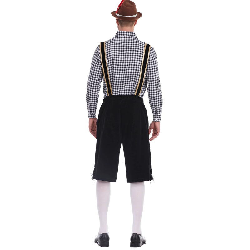 WoudGer - Lederhosen voor Heren - Perfecte Beierse Outfit voor Oktoberfest