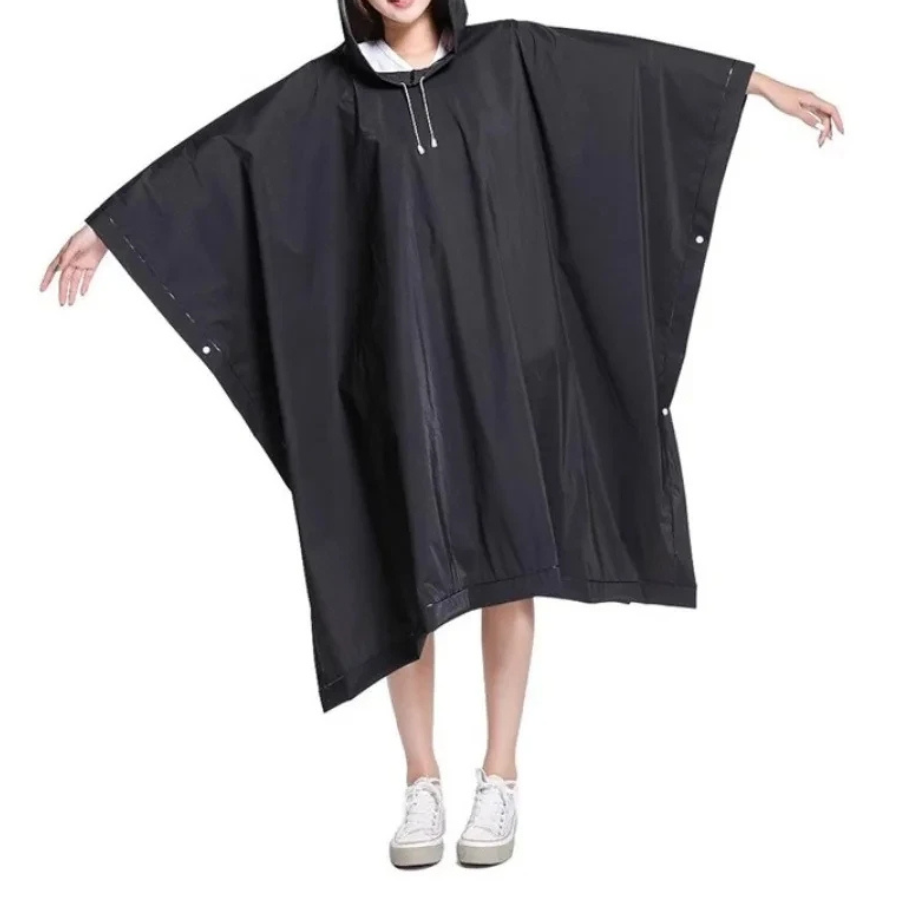 Dauwrok - Heren Regenjas Poncho Waterdicht Lichtgewicht met Capuchon