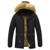 Oudvorn - Parka Winterjas Heren – Warm Gevoerd met Capuchon en Winddichte Stof