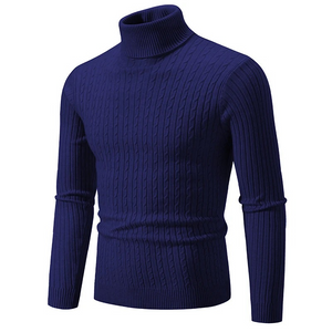 Mantler - Coltruien Heren - Kabelgebreid, Warm, Slim Fit, Casual Trui