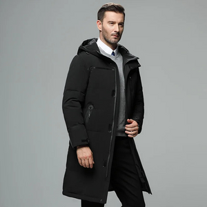 Pakrher - Parka Winterjas Heren – Lang Model met Capuchon en Warme Voering