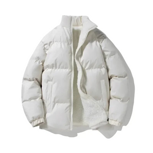 Sworvak - Puffer Jacket Heren met Fleece Voering, Warm, Winddicht & Lichtgewicht