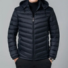 Marvlek - Puffer Jacket Heren Lichtgewicht met Capuchon, Winddicht, Opvouwbaar & Warm