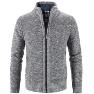 JAMES Cardigan met Hoge Kraag Trui Jas