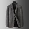 Bolvian - Heren Colbert - Slim Fit Blazer Met Ruitpatroon en Twee Knoopsluiting