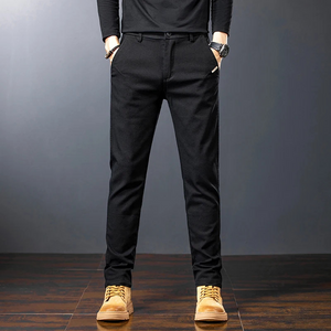 Vilbron - Heren Pantalon Casual Slim Fit met Knopen en Zijzakken