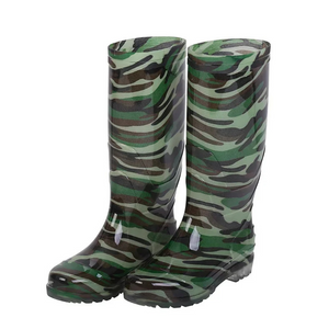 Meerwon - Camouflage Heren Regenlaarzen met Antislip Zool, Waterdicht en Stevig