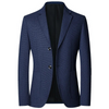 Wesport - Heren Colbert - Slim Fit Blazer Met Twee Knoopsluiting en Textuur