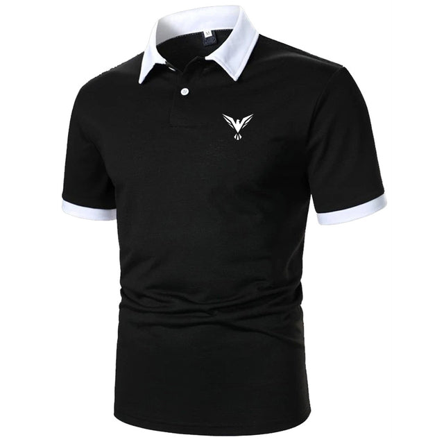 James Contrast Polo Heren - Opvallend en elegant