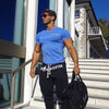 James Trendy heren t-shirt met comfortabele logo opdruk