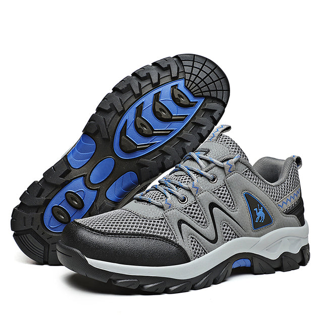 Hudson™ Heren Wandelschoenen - Ademend - Modieuze Zwarte Sneakers - Werkschoenen