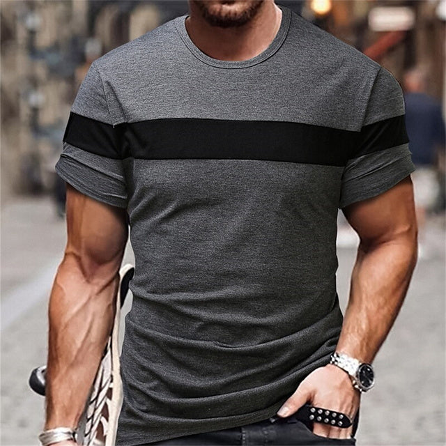 James 2023 Eenvoudig Heren T-shirt Dagelijkse Casual Top