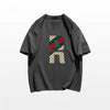 James' Luxe Heren T-shirt met Korte Mouwen - Stijlvol Katoenen Print T-shirt