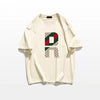 James' Luxe Heren T-shirt met Korte Mouwen - Stijlvol Katoenen Print T-shirt