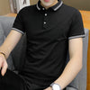 James Polo's voor Heren: Stijlvolle Streepdetails, Casual en Chic