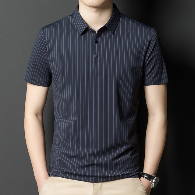 James Mannen Polo: Casual en Toch Verfijnd, Perfect voor Vrijetijdsactiviteiten