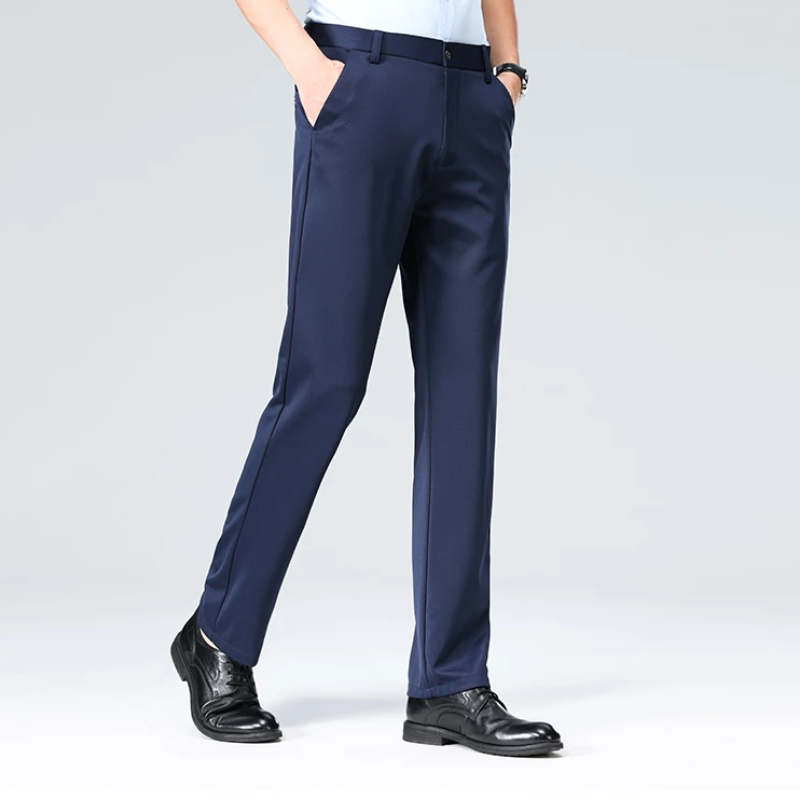 Barwelt - Heren Pantalon - Comfortabele Businessbroek, Rechte Pasvorm