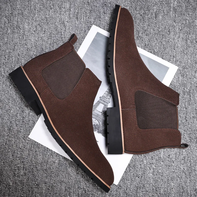 Helstan - Duurzame Chelsea Boots Heren met Profielzool