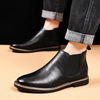 Danvorn - Herenschoenen Boots - Leren Chelsea Boots, Instapmodel met Klassiek Design