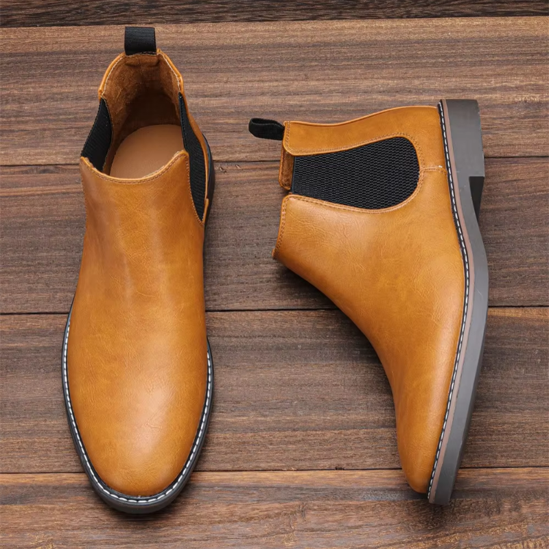 Vastigo - Herenschoenen Boots - Leren Chelsea Boots, Instapmodel voor Casual