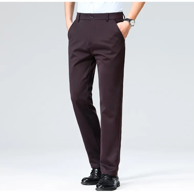 Harldon - Heren Pantalon - Klassieke Slim Fit Broek Voor Kantoor en Formele Gelegenheden