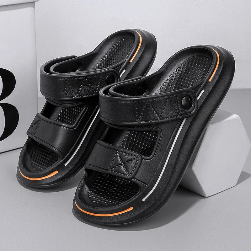 Hudson™ heren sandalen met zachte zool en slip-on stijl