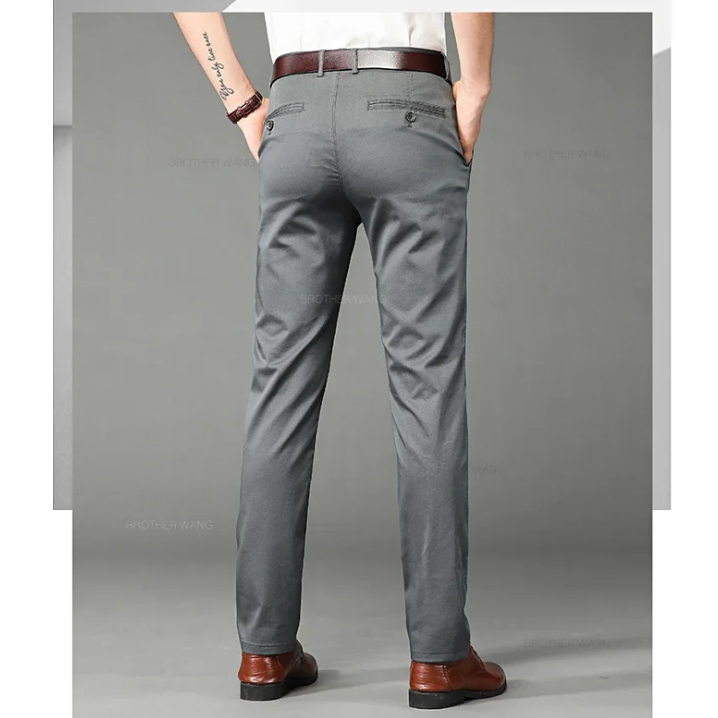 Marlend - Heren Pantalon - Slim Fit, Comfortabel, Ademend, Kantoorstijl