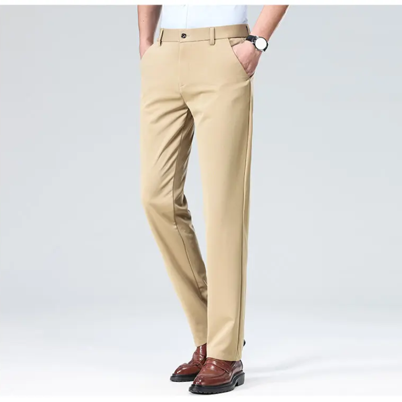 Harldon - Heren Pantalon - Klassieke Slim Fit Broek Voor Kantoor en Formele Gelegenheden