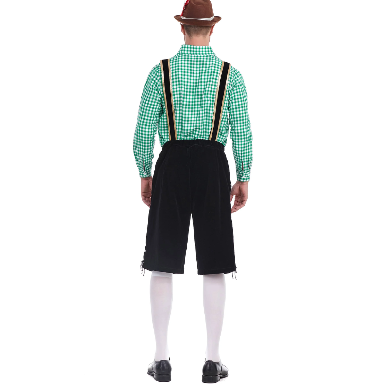 WoudGer - Lederhosen voor Heren - Perfecte Beierse Outfit voor Oktoberfest