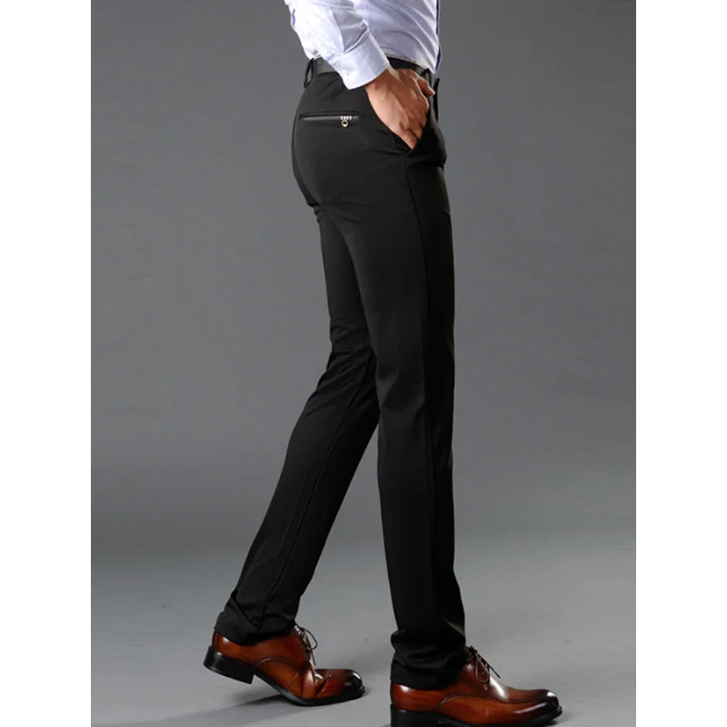 Malbron - Heren Pantalon - Slim Fit, Strijkvrij, Comfortabele Pasvorm