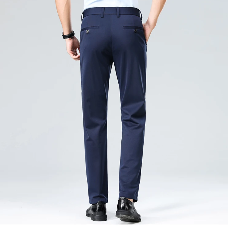 Barwelt - Heren Pantalon - Comfortabele Businessbroek, Rechte Pasvorm