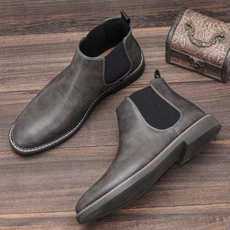 Vastigo - Herenschoenen Boots - Leren Chelsea Boots, Instapmodel voor Casual