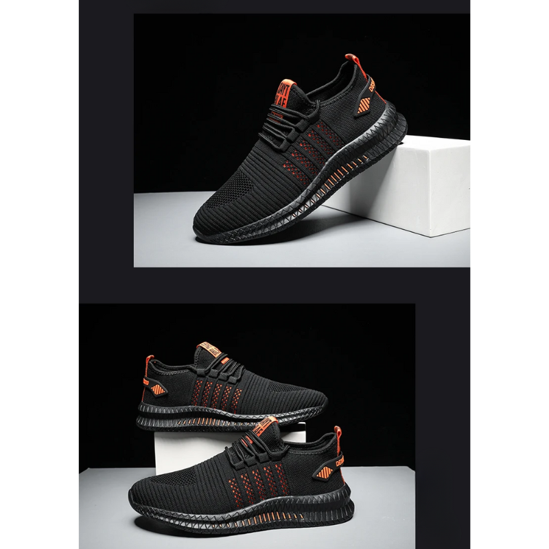 Gaitmax - Orthopädische Schuhe Herren - Atmungsaktive Mesh Sneaker mit Robuster Sohle