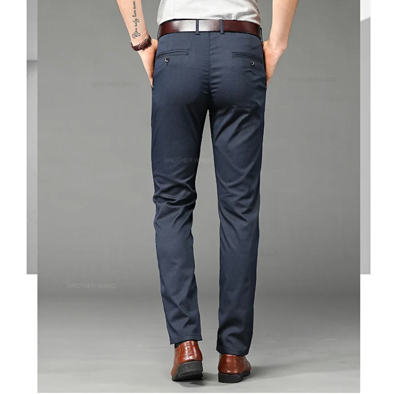 Marlend - Heren Pantalon - Slim Fit, Comfortabel, Ademend, Kantoorstijl