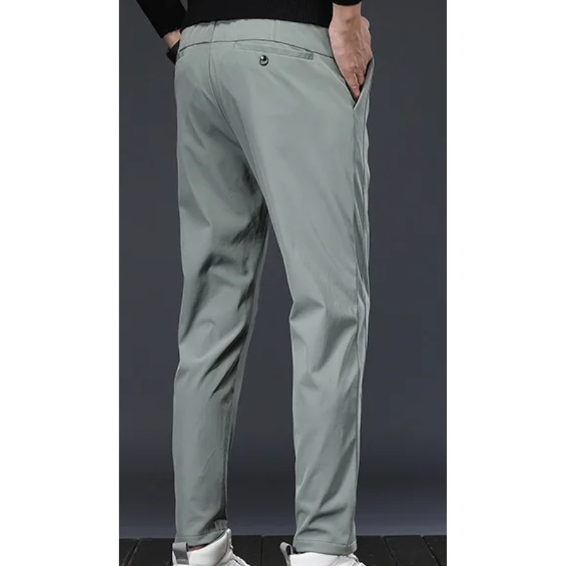 Delbrun -  Heren Pantalon - Comfortabele Broek Met Elastische Tailleband