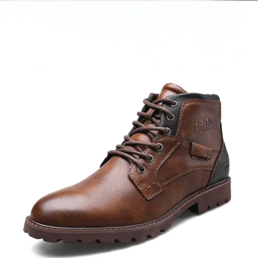 Trednor - Herenschoenen Boots - Leren Veterschoenen, Duurzaam & Antislip Buiten