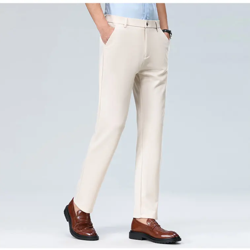 Harldon - Heren Pantalon - Klassieke Slim Fit Broek Voor Kantoor en Formele Gelegenheden