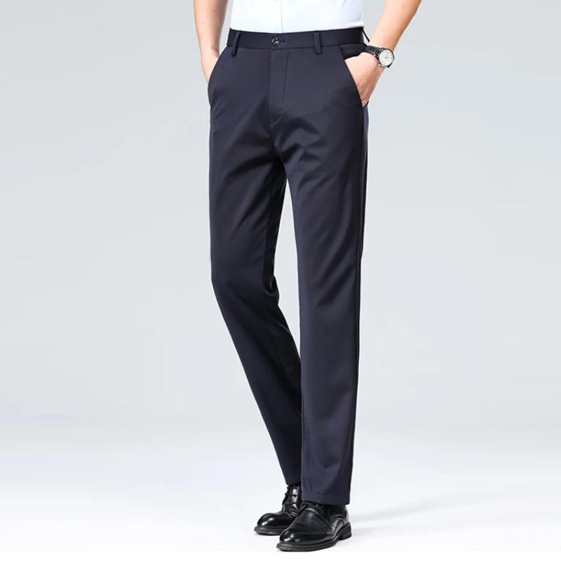 Barwelt - Heren Pantalon - Comfortabele Businessbroek, Rechte Pasvorm