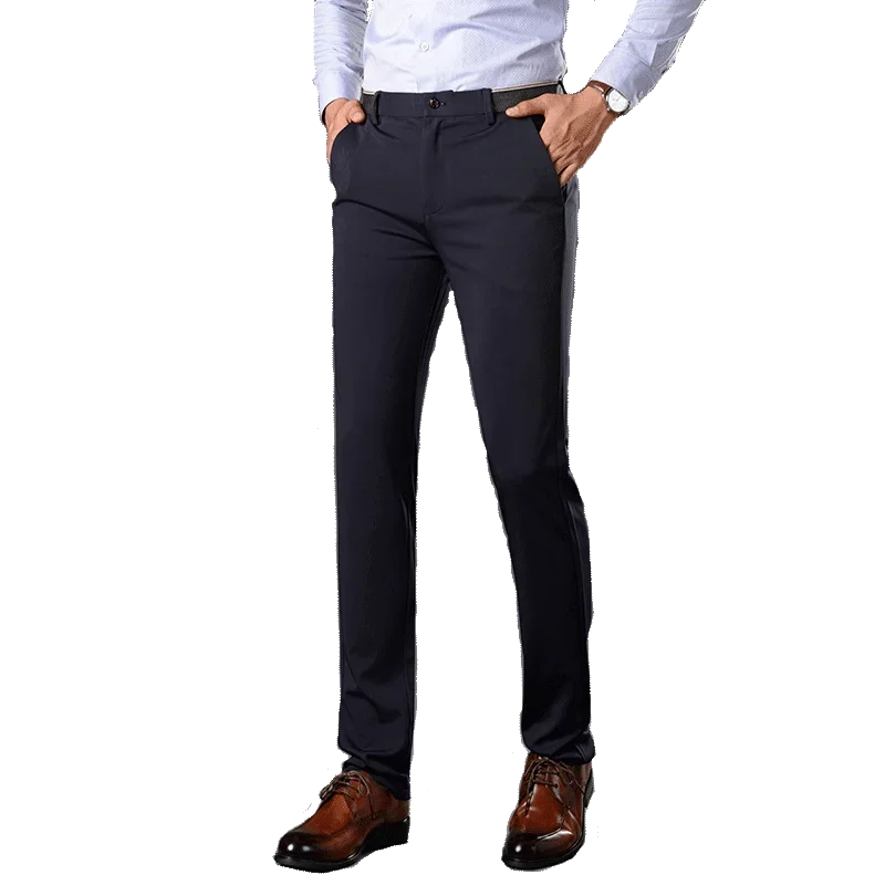 Malbron - Heren Pantalon - Slim Fit, Strijkvrij, Comfortabele Pasvorm