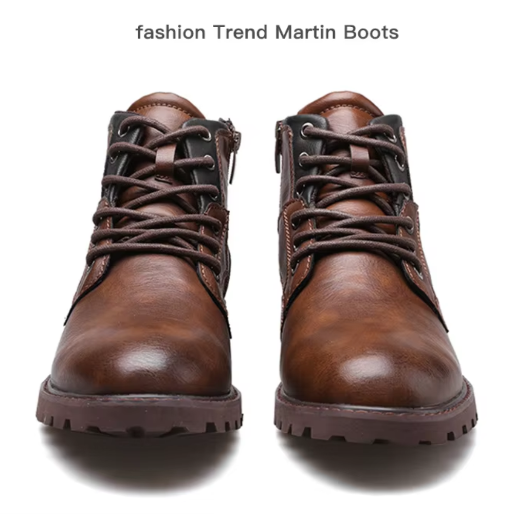 Trednor - Herenschoenen Boots - Leren Veterschoenen, Duurzaam & Antislip Buiten