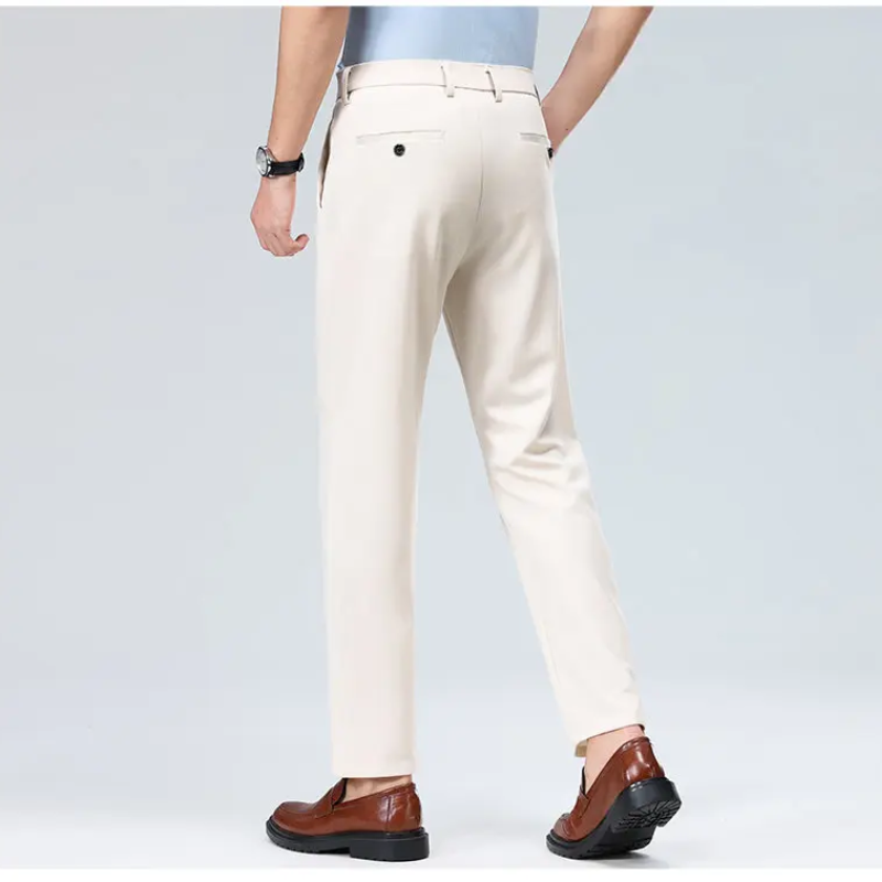 Harldon - Heren Pantalon - Klassieke Slim Fit Broek Voor Kantoor en Formele Gelegenheden